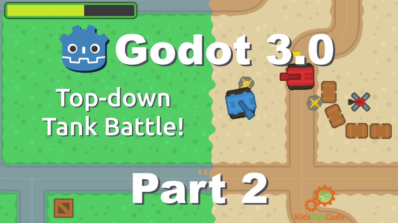 Godot 3.0: Top-down Tank Battle - Part 2